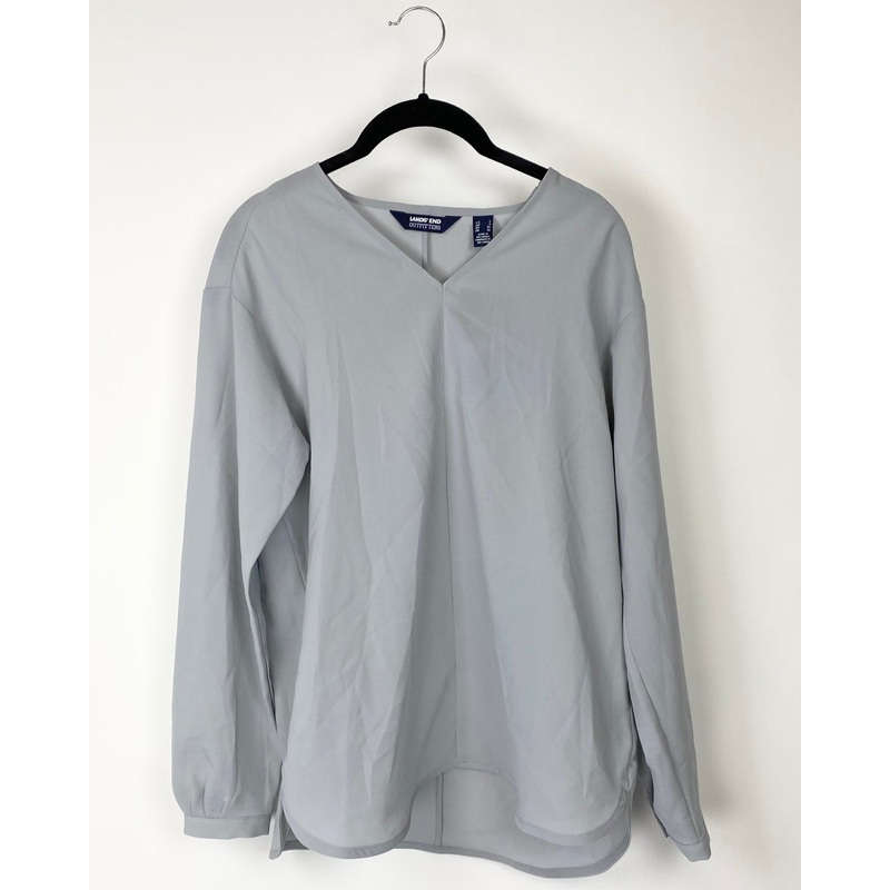 Gray Long Sleeve Top – Size 4