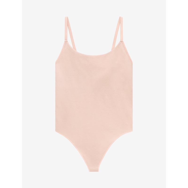 Seamless Cloud Cotton Bodysuit rose-dust XS