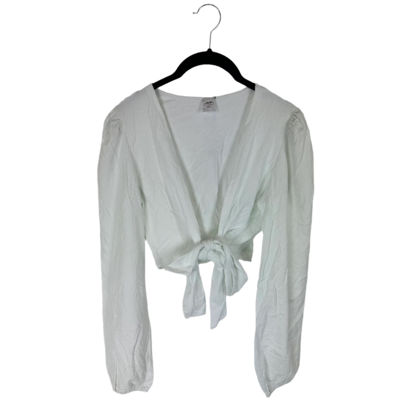 White Embossed Coverup Top – XS/S, M/L, XL/XXL Extra Small/Small