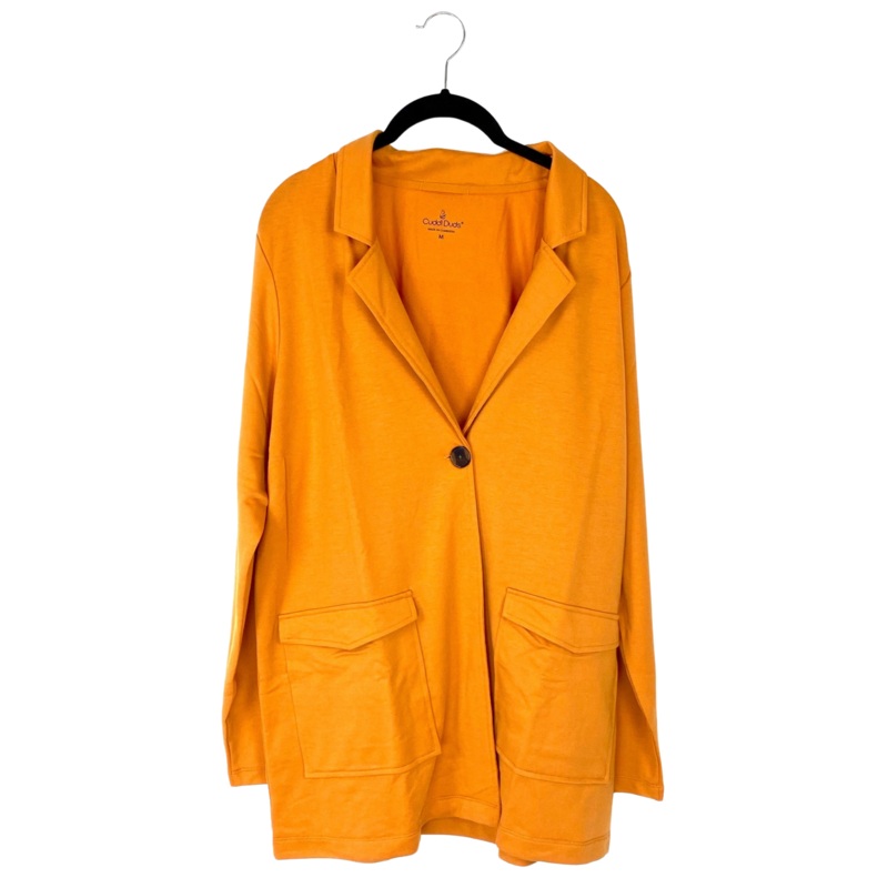 Orange Cardigan – Size 2/4, 6/8 and 10/12 Extra Small (size 2-4)