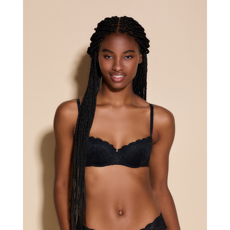 Soutien-Gorge Poussoir Pushie Noir 75A