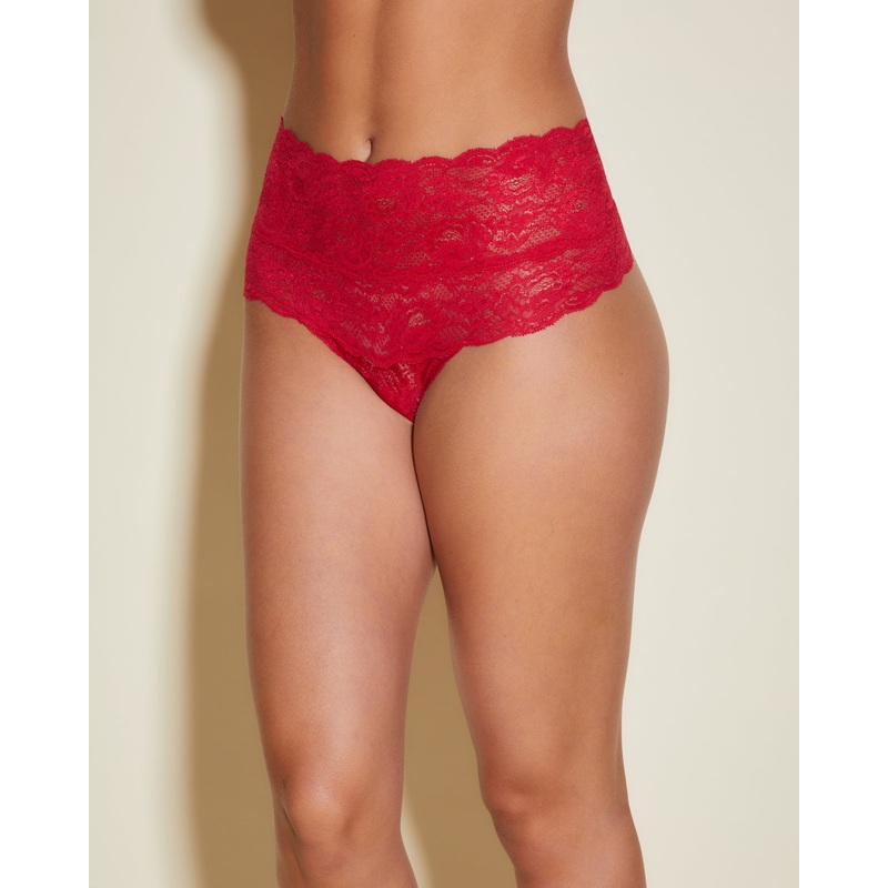 Tanga De Talle Alto Mystic Red S/M