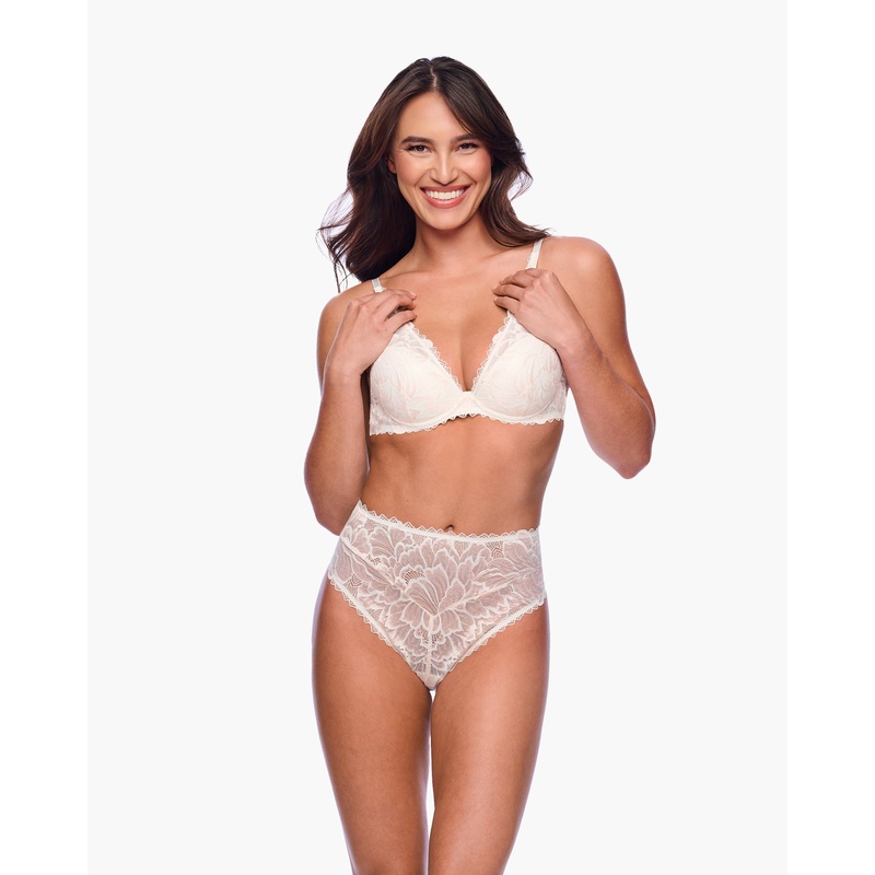 Bikini Sgambato MoonIvory/Pink Lilly S
