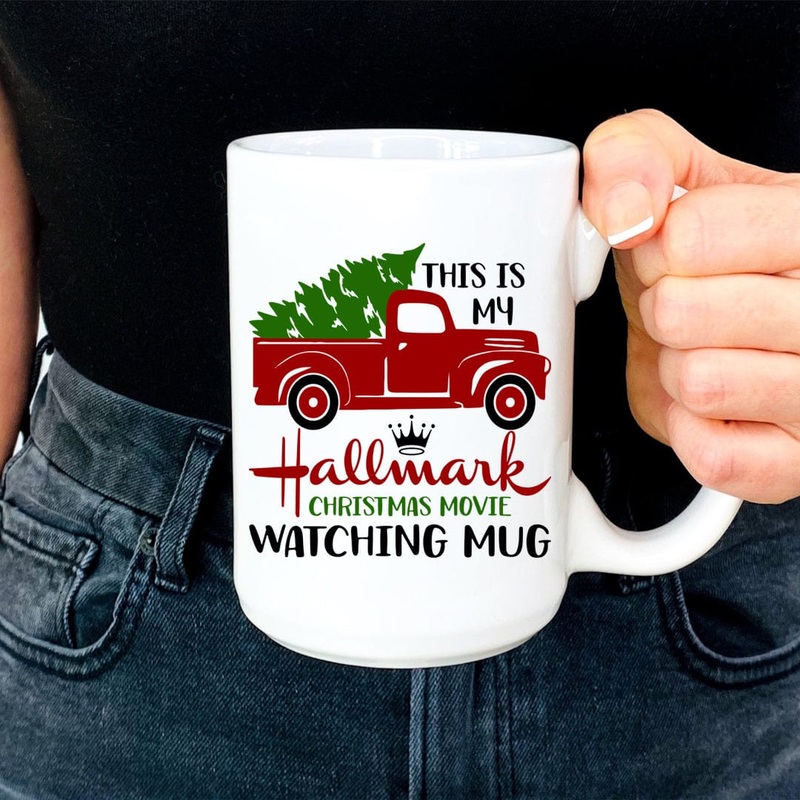 This Is My Christmas Movie Watching Mug White One Size