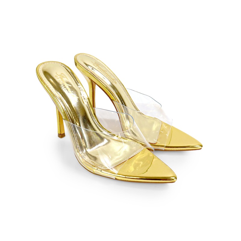 Adella Stiletto Gold 5.5