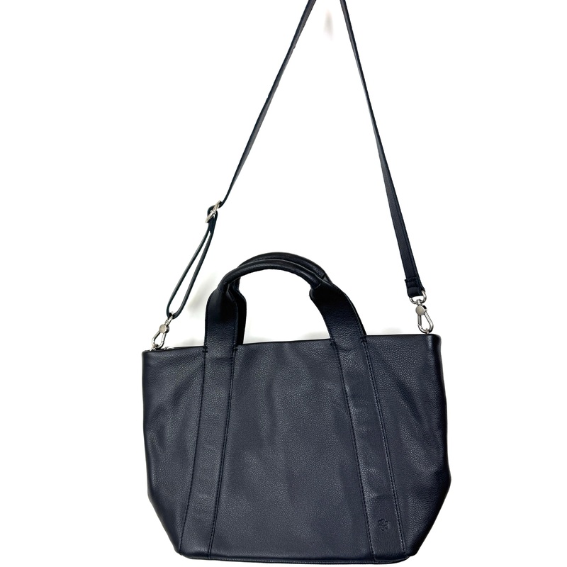 Black Leather Crossbody Bag