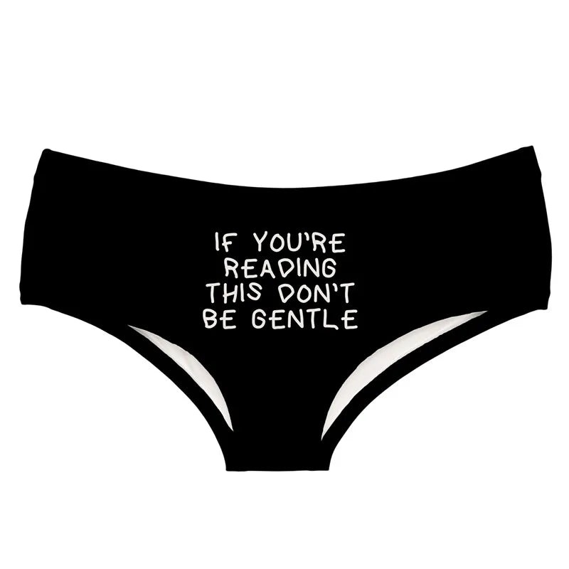 Don’t Be Gentle Funny Panty One Size