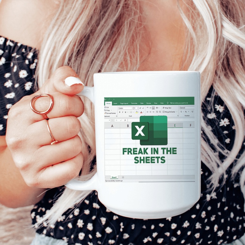 Freak In The Sheets Mug 15 oz White One Size