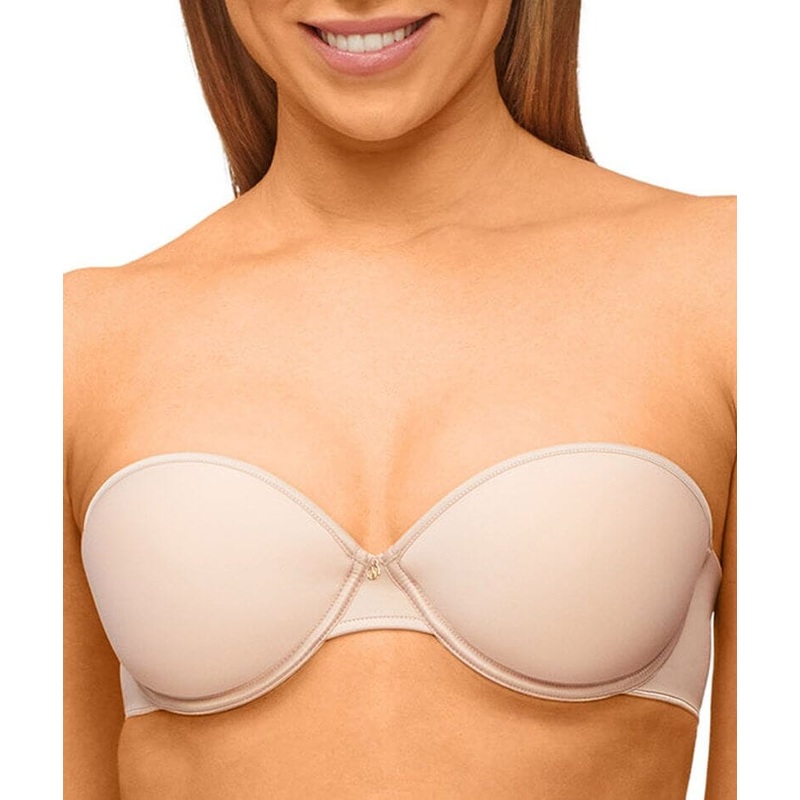 Nancy Ganz Body Light Spacer Strapless Bra – Warm Taupe 30D