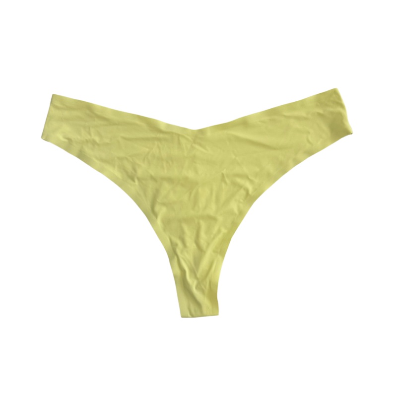 Pastel Yellow Thong Bikini Bottom – 2X, 3X, 4X 2X