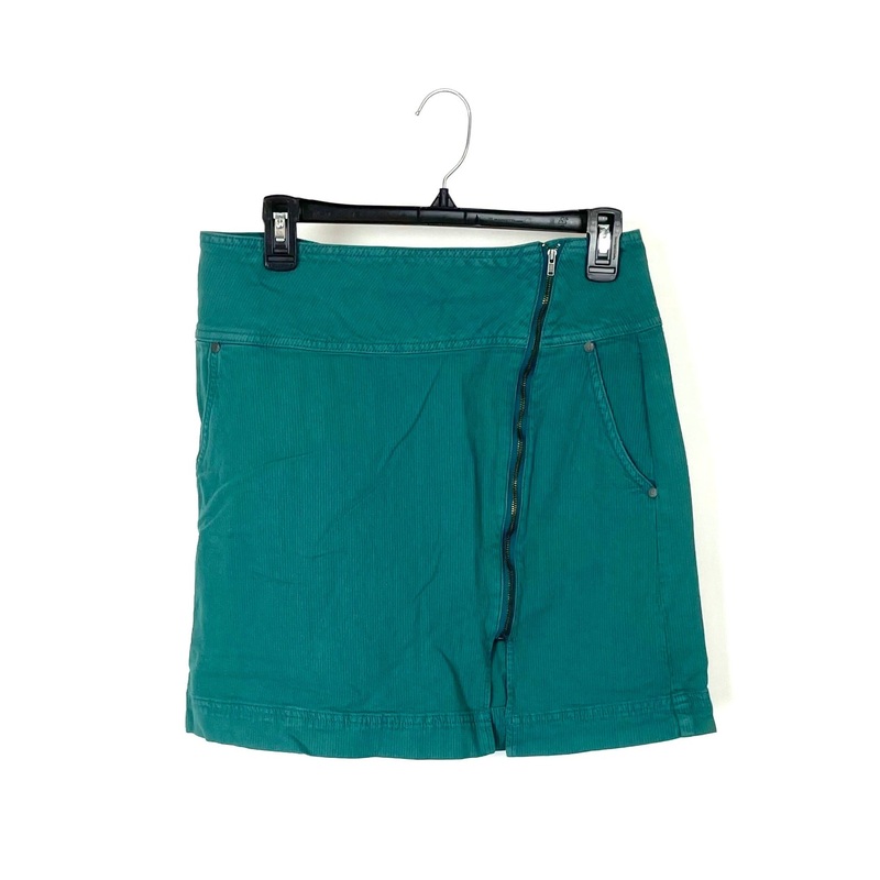 Teal Skirt With Zipper – Size 4