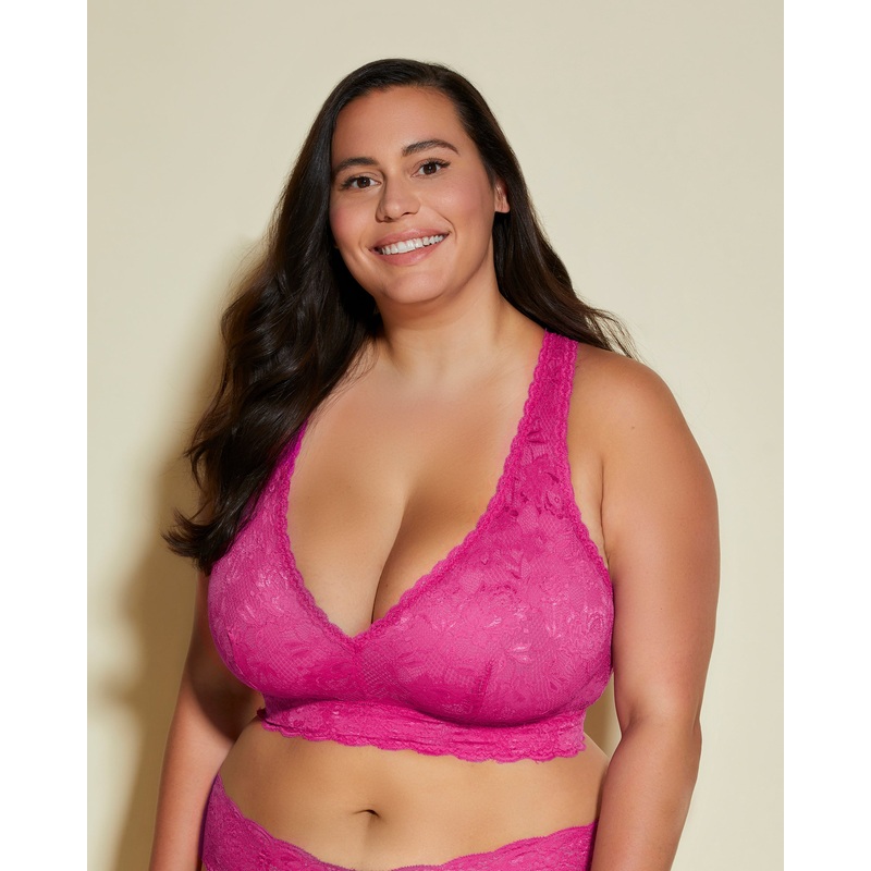 Ultra Curvy Racie Racerback Bralette Victorian Pink XS