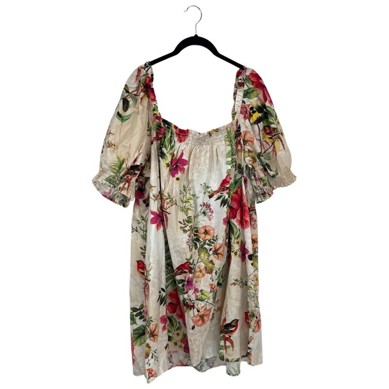 Multicolor Tropical Print Dress – Size 24/26 4X