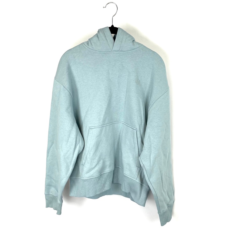 Blue Fleece Lined Hoodie – Small