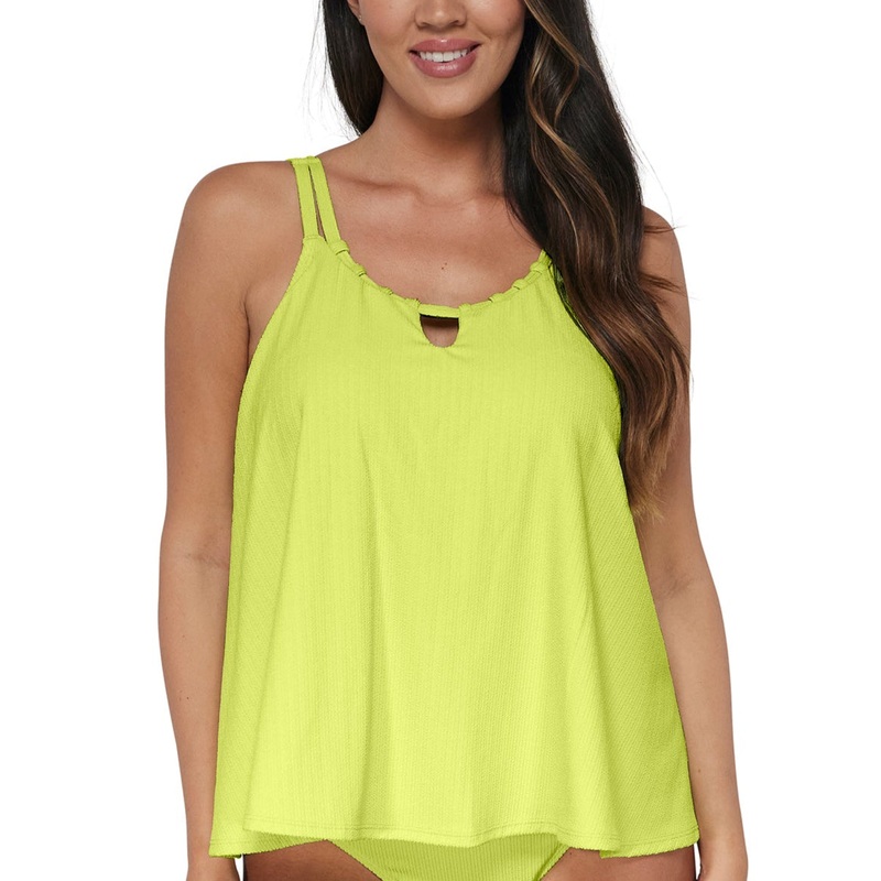 Sadie Tankini Top – 964T – Bright Pear GREEN 06