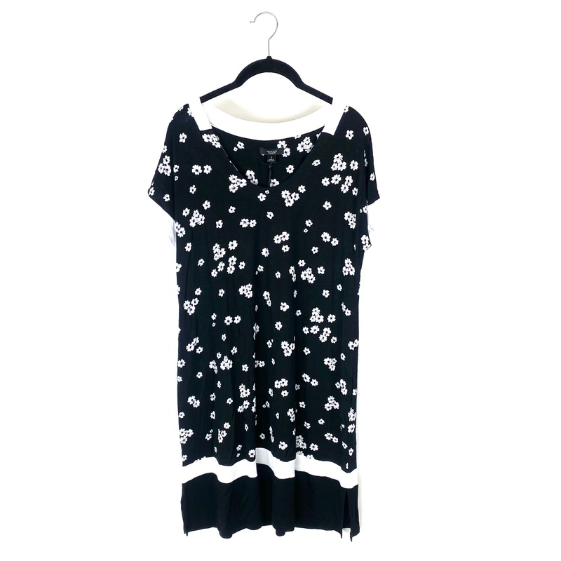 Short Sleeve Lounge Dress – Small