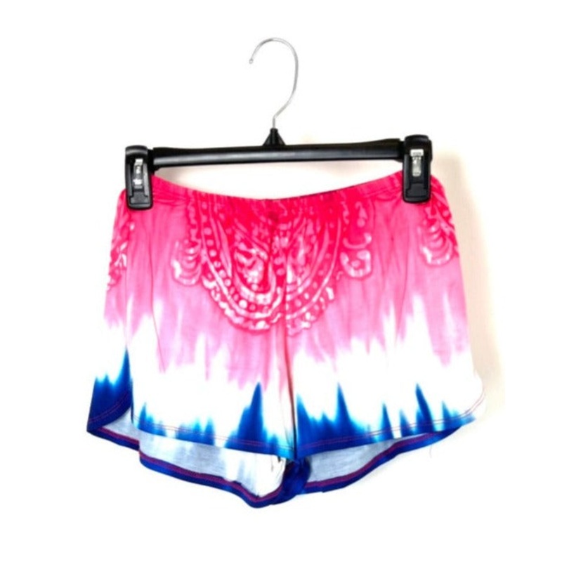 Tie-Dye Lightweight Shorts – Extra Small and Small Extra Small