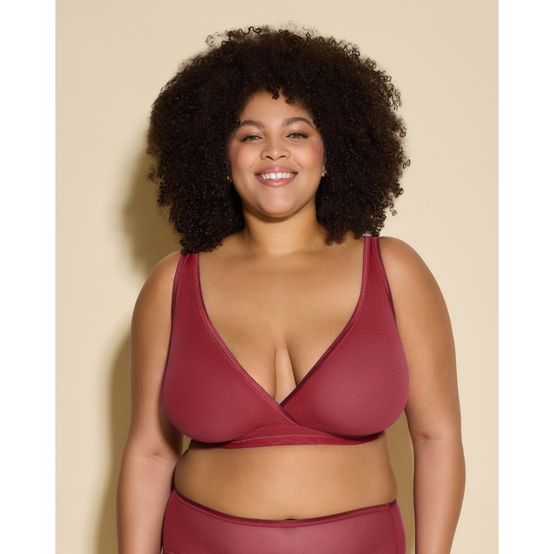 Ultra Curvy Bralette Vin Brule XS
