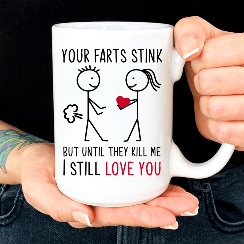Your Farts Stink Mug White One Size