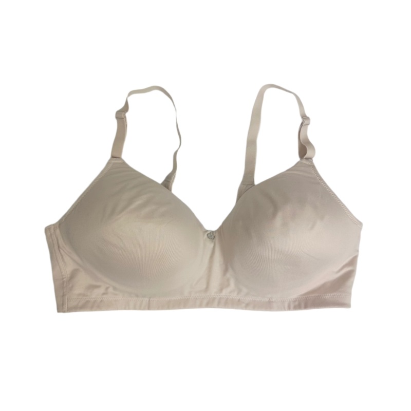 Beige Wireless Bra -38C and 42DDD 38C