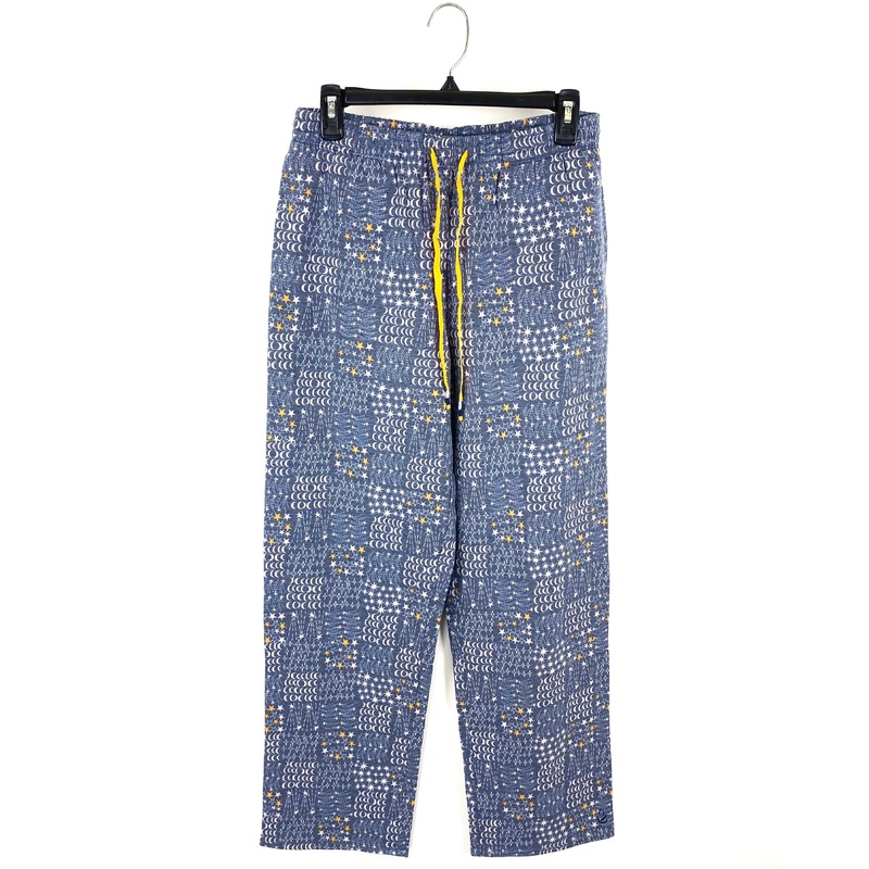 Blue and Yellow Sweatpants – Extra Small and Small Extra Small