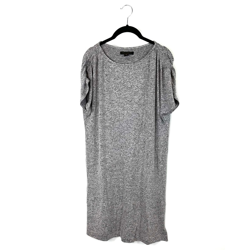 Heather Gray and Pink Lounge Dress – Size 6-8