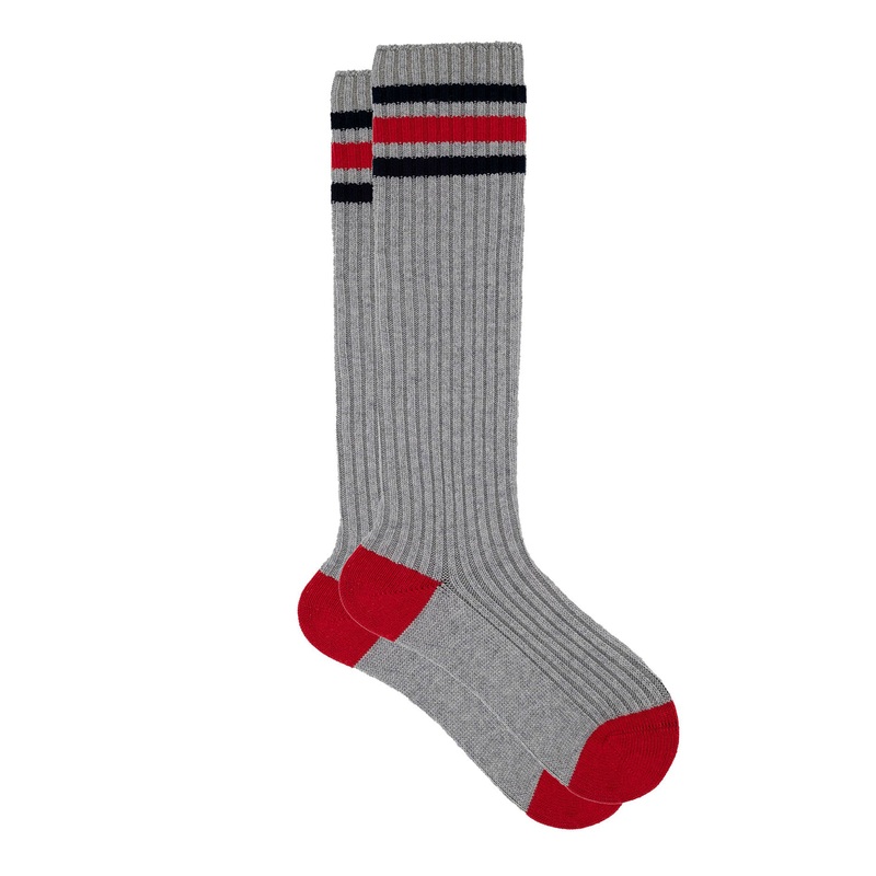 Zoe Ash Cashmere Socks Ash One Size