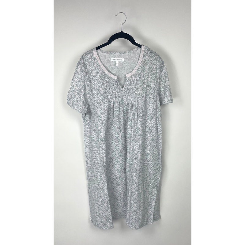 Pink And Grey Nightgown – Medium