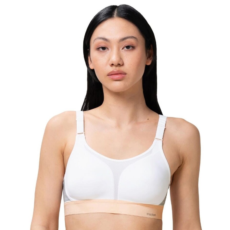 Triumph Triaction Extreme Lite Wire-free Sports Bra – White 32B