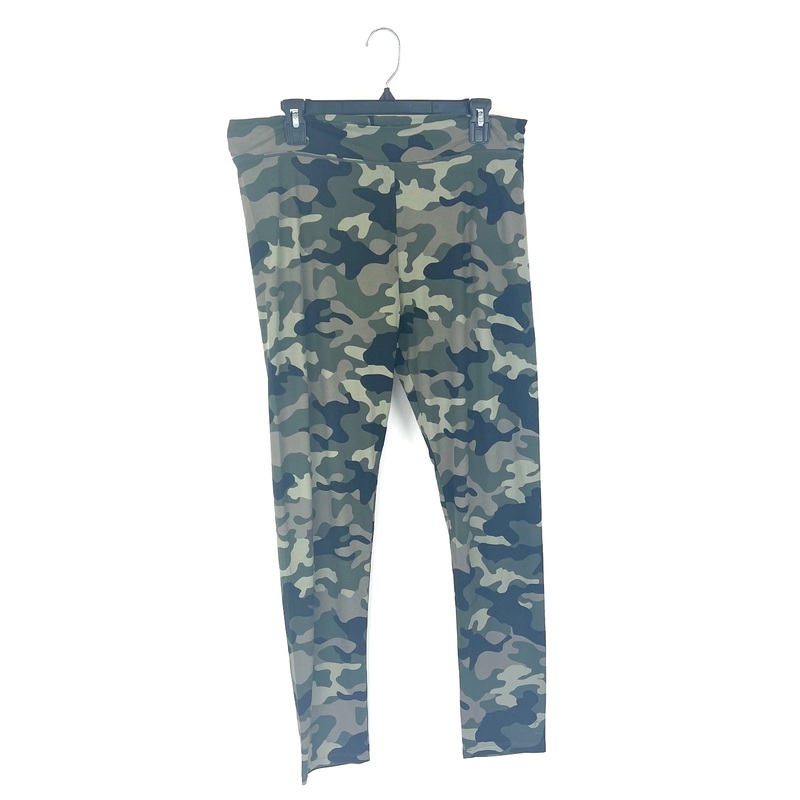 Army Green Camo Sleep Leggings – Small, Medium, Large, and Extra Large Small (2-4)