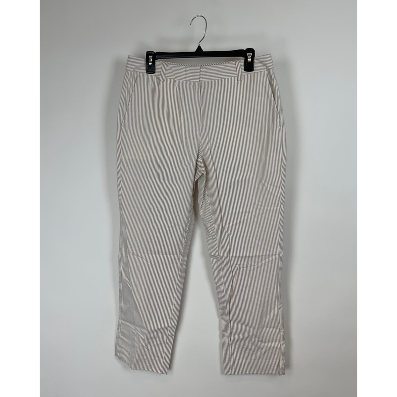 Mid Rise Striped Pants – Size 8