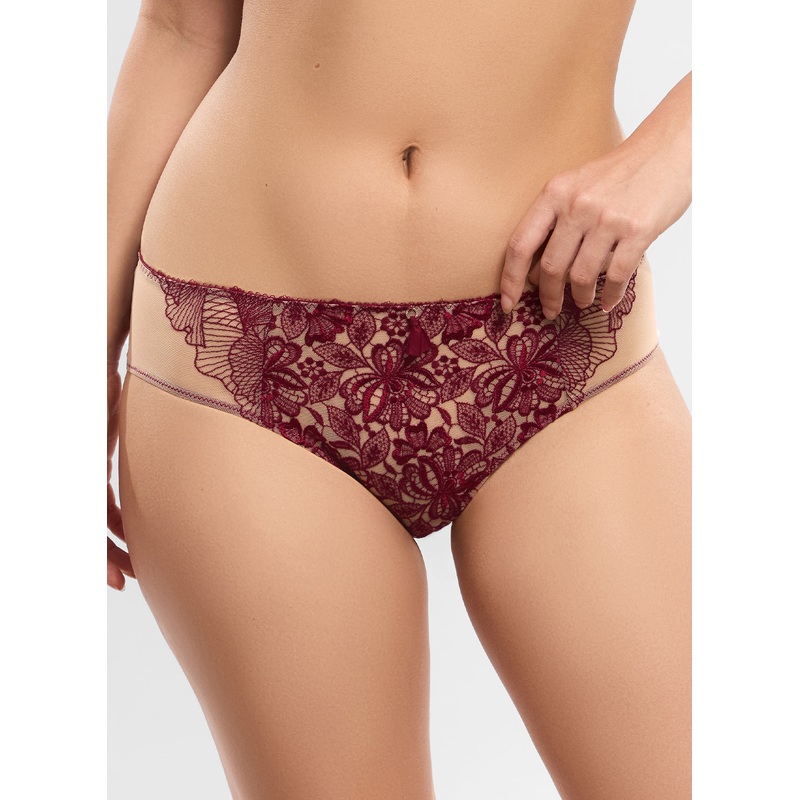 Agathe Amarante Shorty Amarante XS
