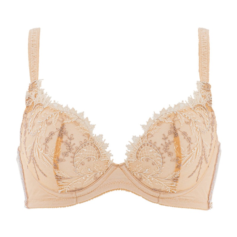 Belle Push-Up Plunge Bra 24S1 65C (US 30C) Black