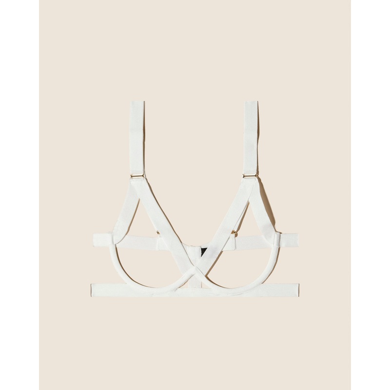 Bondage Underwire Bra Moon Ivory 1