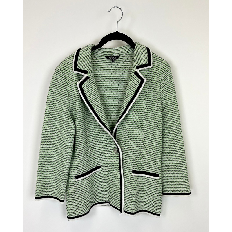 Green Texture Cardigan – Size 2/4