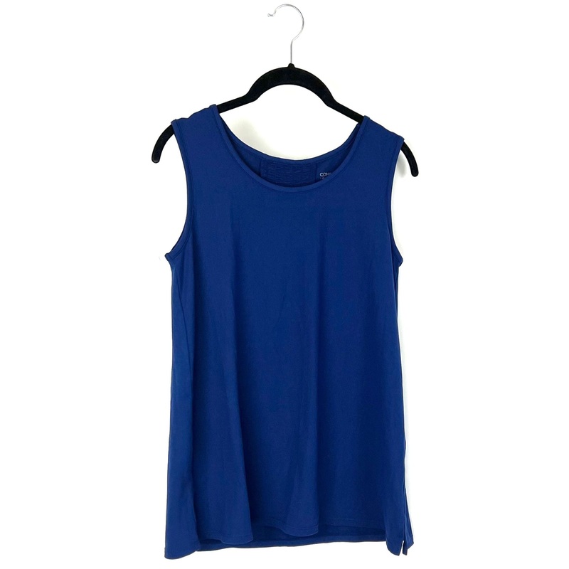 Navy Blue Basic Tank – Size 4/6