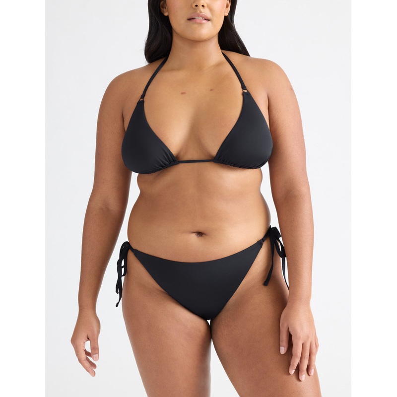 String Bikini Bottom Black XS