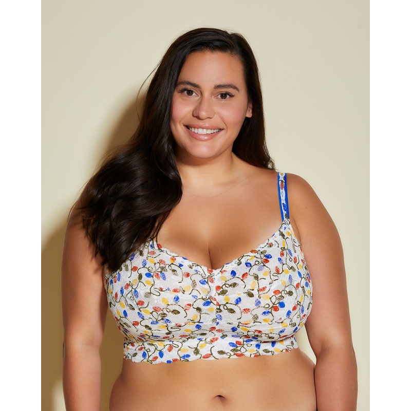 Ultra Curvy Sweetie Bralette Multi Lights XS