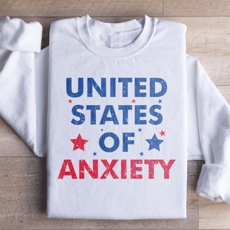 United States Of Anxiety Sweatshirt Black S