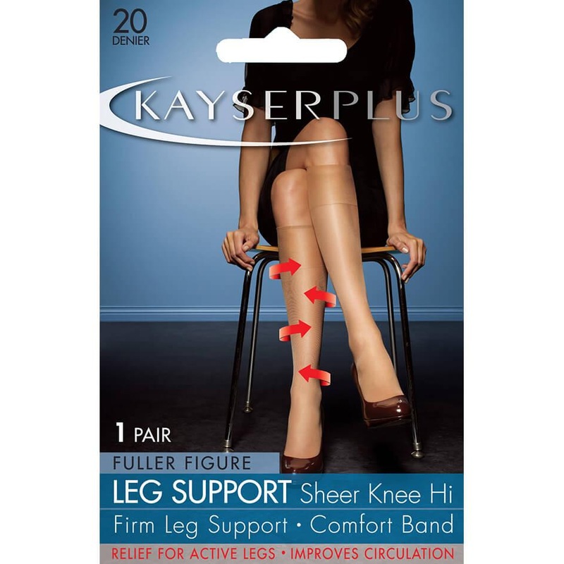 Kayser Plus Support Knee His – Nearly Black Default Title
