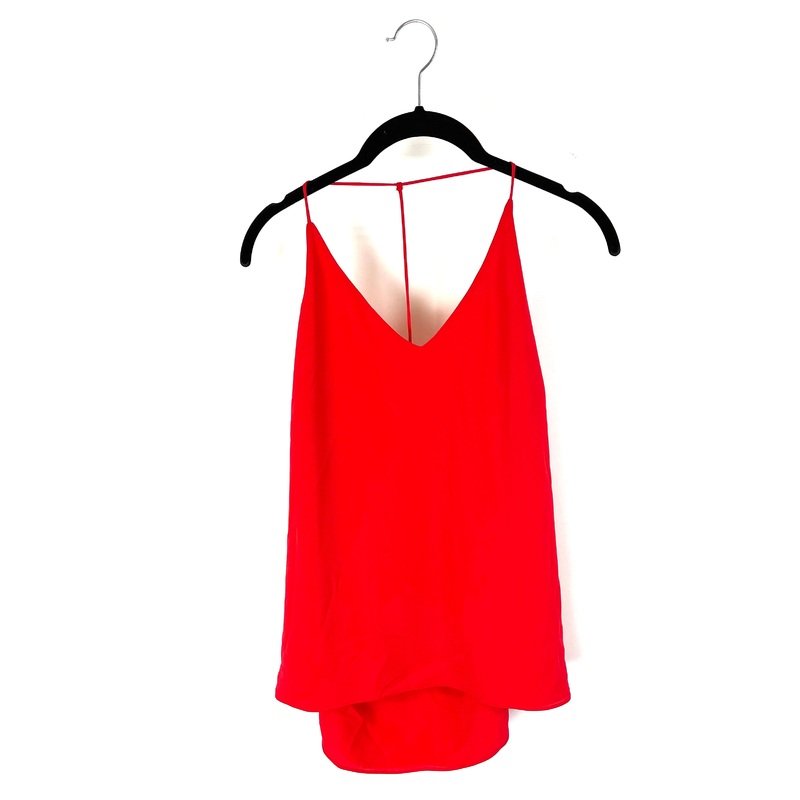 Red Cami Blouse – Size 4-6