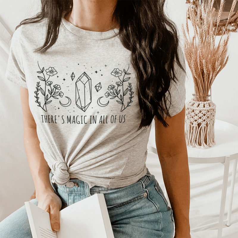 There’s Magic In All Of Us Tee Athletic Heather S