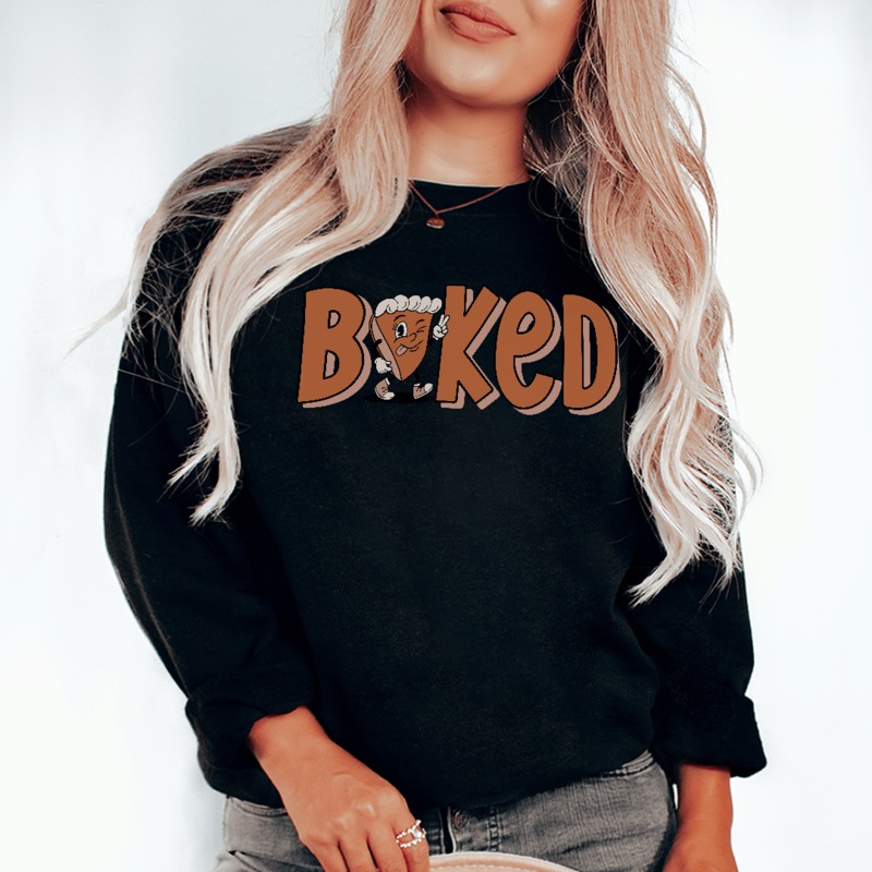 Baked Sweatshirt Black S