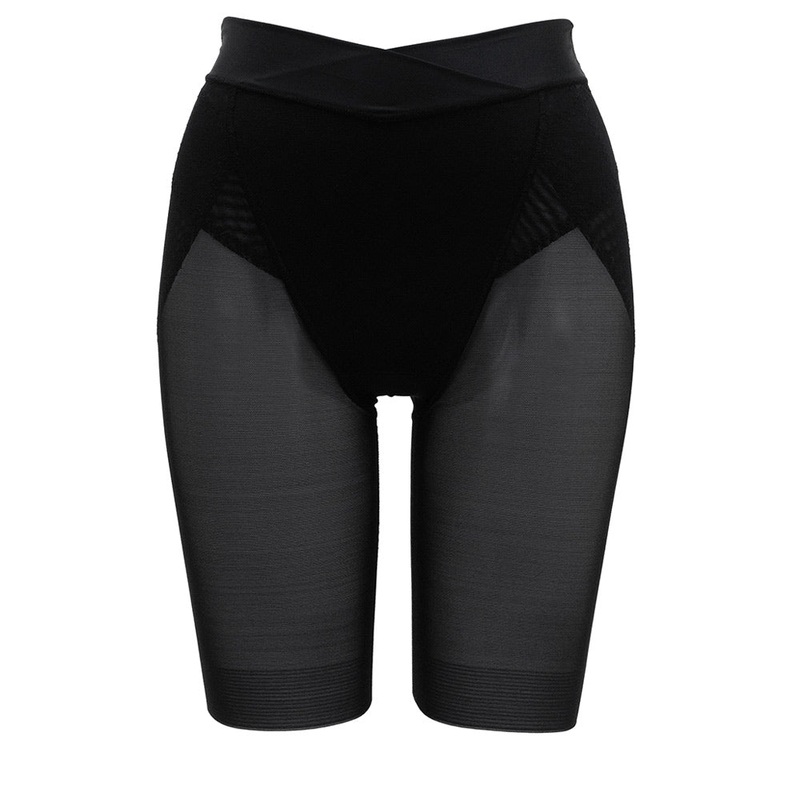 Hug Me Light-Shaping Long Girdle S (US XS) Black