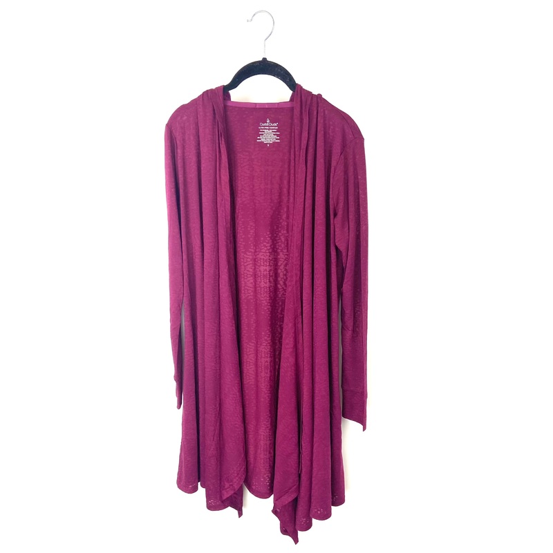 Purple Cardigan Sweater – Size 6/8