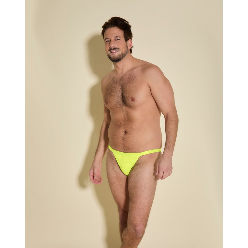 Tanga Italiano Neon Yellow S