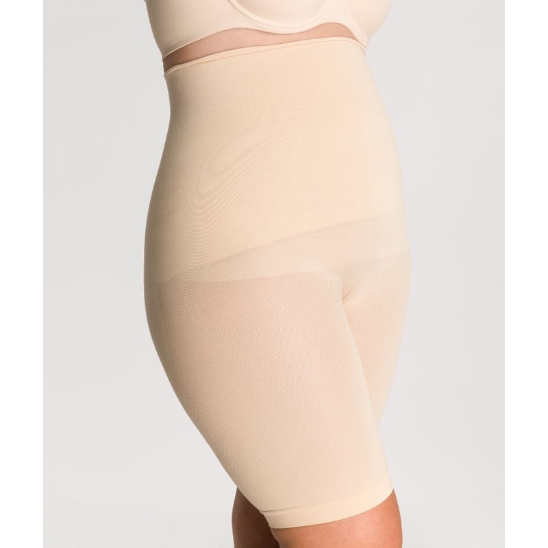 Underbliss Seamless Smoothing High Waist Thigh Short – Nude M/L