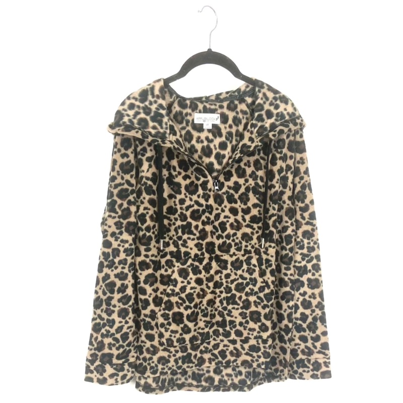Cheetah Print Zip Up – Extra Small and Small Extra Small