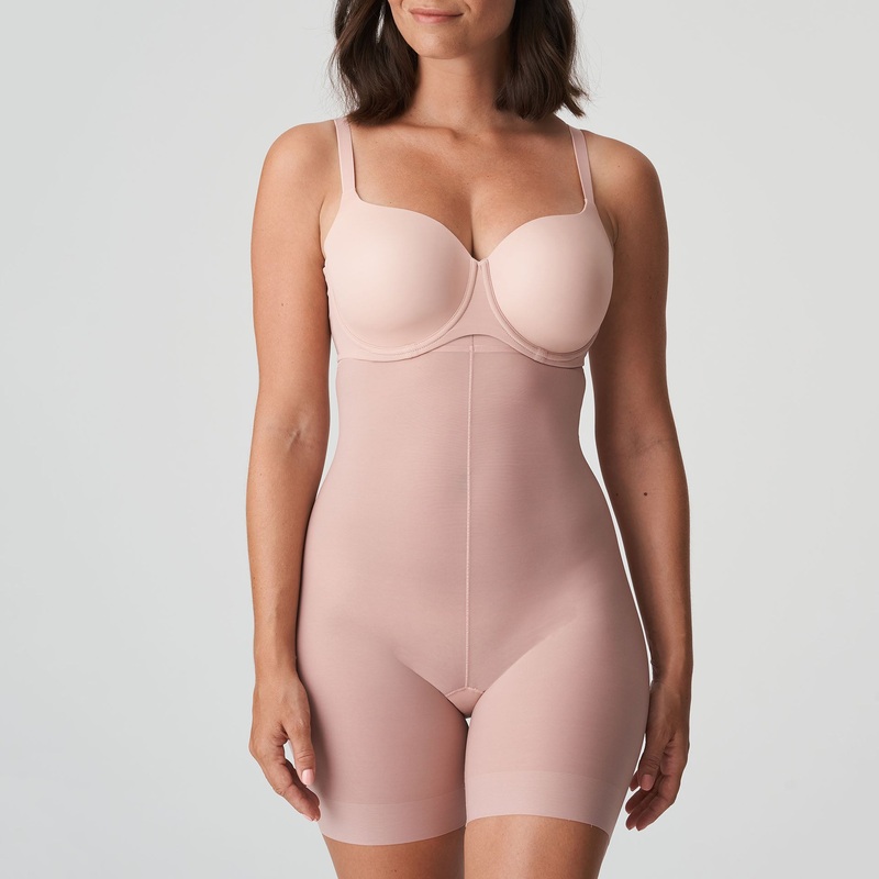 Figuras Powder Rose Shapewear High Briefs W. Legs Powder Rose XS