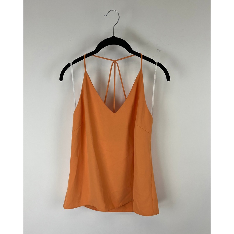 Orange Strappy Blouse – Size 4-6